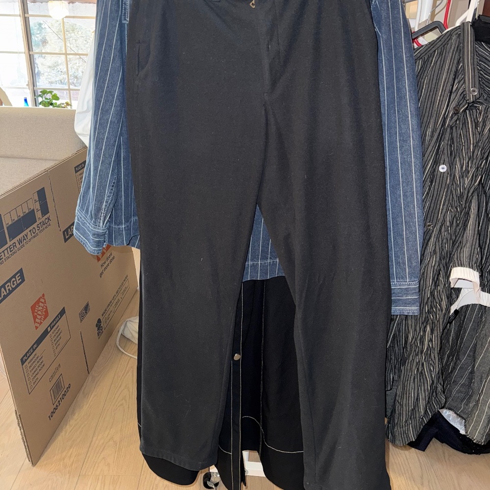 Prada Women’s Charcoal Gray Wool Pants - Size 42 Italy - Size 6 US
